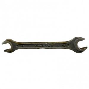 Ключ рожковый, 10 х 12 мм, CrV, фосфатированный, ГОСТ 2839 Сибртех