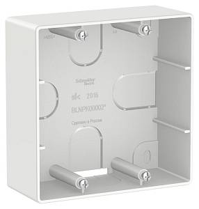 Schneider Electric Коробка Blanca BLNPK000021 установочная 100х100х41мм о/п белая Schneider Electric Коробка Blanca BLNPK000021 установочная 100х100х41мм о/п белая