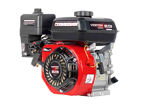 Двигатель VERTON GARDEN BS-220 с бумажным фильтрующим элементом (210 см3/5кВт/7л.с/d вала 20мм)