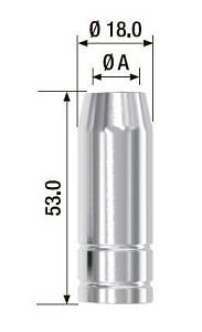 FUBAG Газовое сопло D= 10.5 мм FB 150 (2 шт.)