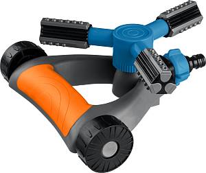GRINDA RR-Pro, 3 сопла, на подставке с колёсиками, ударопрочный пластик, круговой распылитель, PROLine (429317) GRINDA RR-Pro, 3 сопла, на подставке с колёсиками, ударопрочный пластик, круговой распылитель, PROLine (429317)