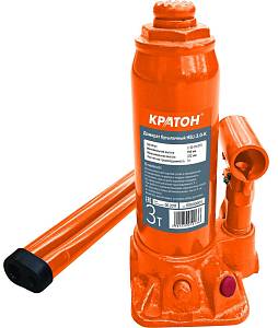Домкрат бутылочный в кейсе Кратон HBJ-3.0-K Домкрат бутылочный в кейсе Кратон HBJ-3.0-K