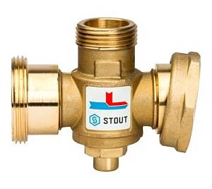 SVM-0050-327008 STOUT Термостатический смесительный клапан G 1"1/2M-G 1"1/2F-G 1"M 70°С SVM-0050-327008 STOUT Термостатический смесительный клапан G 1"1/2M-G 1"1/2F-G 1"M 70°С