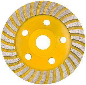 Диск алмазный шлифовальный, посадочный диаметр 22,2 мм,&quot; Турбо&quot; 125 мм FIT
