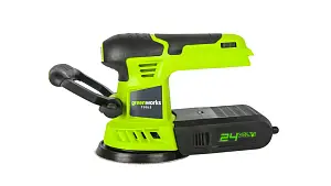 Шлифовальная машина, аккумуляторная Greenworks G24ROS, 24V, без АКБ и ЗУ Шлифовальная машина, аккумуляторная Greenworks G24ROS, 24V, без АКБ и ЗУ