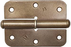 ПН-85, 85 x 41 х 2.5 мм, левая, цвет бронзовый металлик, карточная петля (37645-85L)