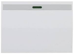 СВЕТОЗАР Эффект, без вставки и рамки, одноклавишный выключатель (SV-54431-W)