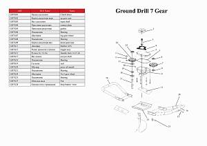 Мотобур ADA Ground Drill 7 без шнека