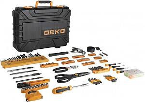 Набор инструмента и оснастки в чемодане Deko DKMT200 (200 предметов) 065-0743