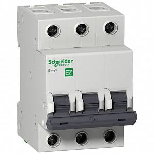 Автоматич-й выкл-ль Schneider EASY 9 3П 40А С 4,5кА 400В EZ9F34340