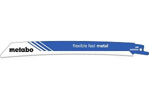 5 пилок для сабельных пил, «flexible fast metal», 225 x 1,1 мм (626569000) Metabo