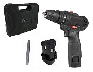 Дрель аккумуляторная Zitrek Crusher 12-Li (12В, Li-ion аккумулятор 2шт, ЗУ, кейс, бита) 063-4078 Дрель аккумуляторная Zitrek Crusher 12-Li (12В, Li-ion аккумулятор 2шт, ЗУ, кейс, бита) 063-4078