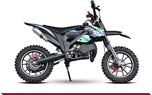 Питбайк детский DBR SX50-A (2T 49 см3 ручной стартер 2019 г.)