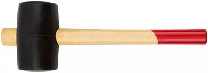 Киянка резиновая, деревянная ручка 55 мм ( 400 гр ) KУРС