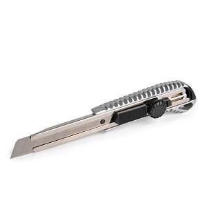 Нож строительный монтажный с выдвижным секционным лезвием КВТ НСМ-03 78493