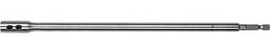 Удлинитель для сверл перовых, с имбусовым ключом, шестигранный хвостовик 1/4", ЗУБР Мастер 29507-300, L=300мм