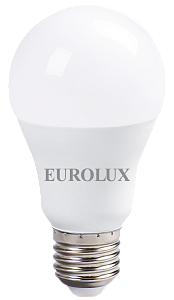 Лампа светодиодная EUROLUX LL-E-A60-15W-230-2,7K-E27