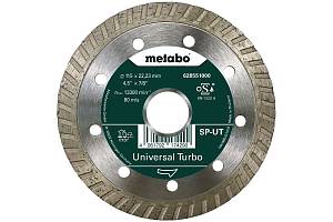 Алмазный отрезной круг 115 x 22,23 мм, «SP-UT», универсальный Turbo «SP» (628551000) Metabo