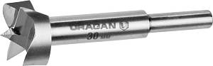 URAGAN 30 мм, cверло форстнера по дереву (29995-30)