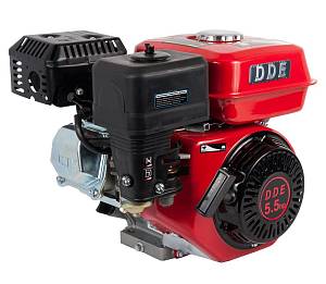 Двигатель бензиновый 4-х тактный DDE 168F-S20 (20.0мм, 5.5л.с., 163 куб.см.,фильтр-картридж, датчик уровня масла)