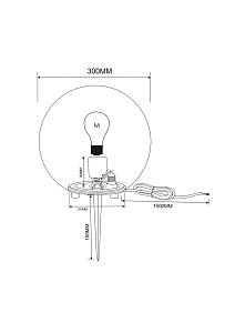 Ландшафтный светильник Outdoor O594FL-01W