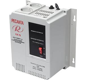 Стабилизатор напряжения серии LUX РЕСАНТА АСН-1000Н/1-Ц Стабилизатор напряжения серии LUX РЕСАНТА АСН-1000Н/1-Ц