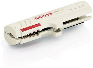 Стриппер для дата-кабелей CAT5/6/7, UTP/STP Ø 4.5-10 мм, 0.2/0.3/0.8/1.5/2.5/4 мм², длина 125 мм, SB KNIPEX