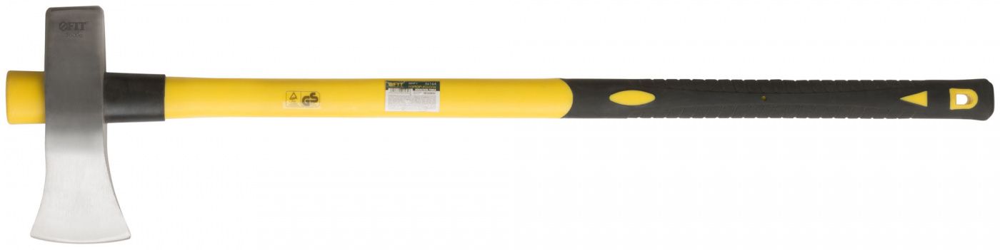 Топор-колун кованый, фиберглассовая длинная ручка 900 мм, 3600 гр. FIT