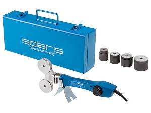 Сварочный аппарат для полимерных труб Solaris PW-804 (700-800 Вт, 4 насадки: 16, 20, 25, 32 мм) (SOLARIS)